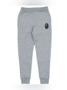 BAPE A Bathing Ape Grey Ape Head sweatpants